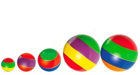 Купить Мячи резиновые (комплект из 5 мячей различного диаметра) в Лесозаводске 