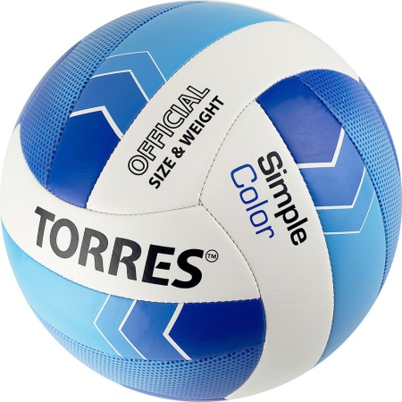 Купить Мяч волейбольный Torres Simple Color любительский р.5 в Лесозаводске 